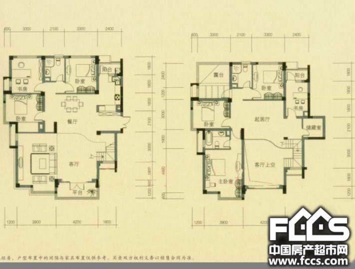 楼型用途 住宅 户 型 面 积 约154m 户型编号 贺田尚城璟湾