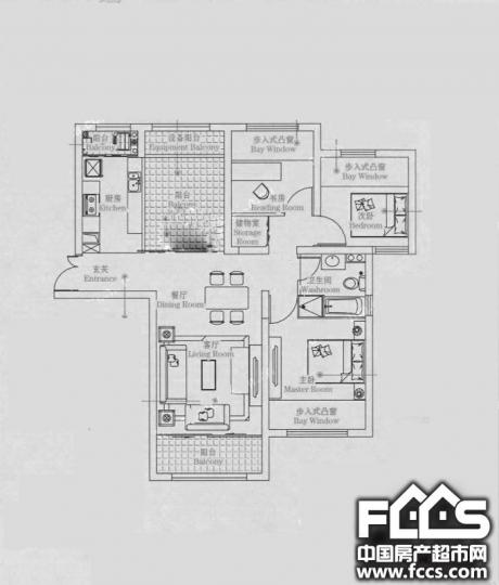 上海智富名品城一期中环名品公馆户型图库,智富名品城一期中环名品