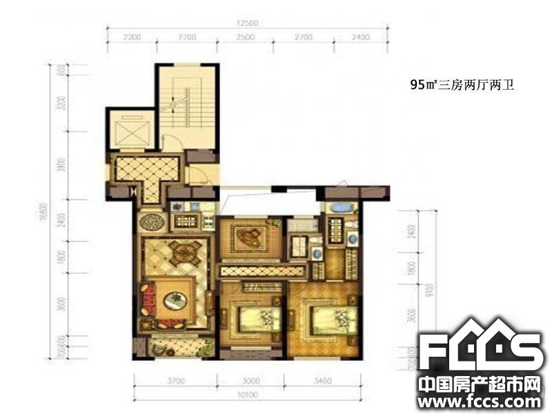 温州立体城户型图 - 温州房产超市网