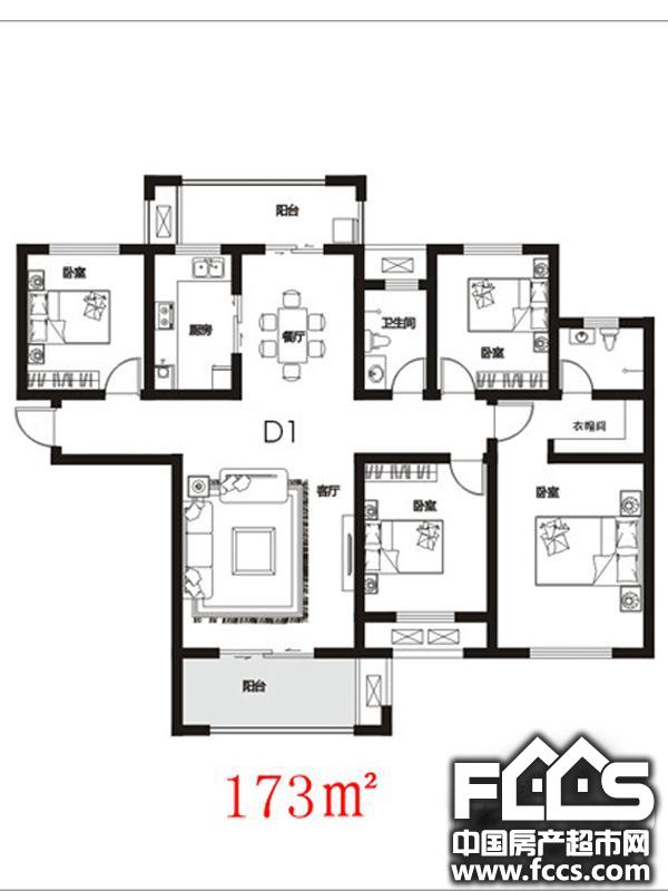 新乡建业壹号城邦户型图 新乡房产超市网