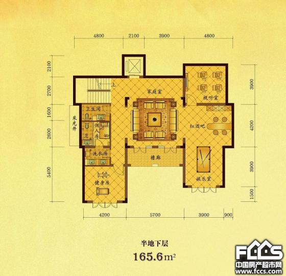 顺发随园807.5㎡户型图户型 参考面积:约808平米