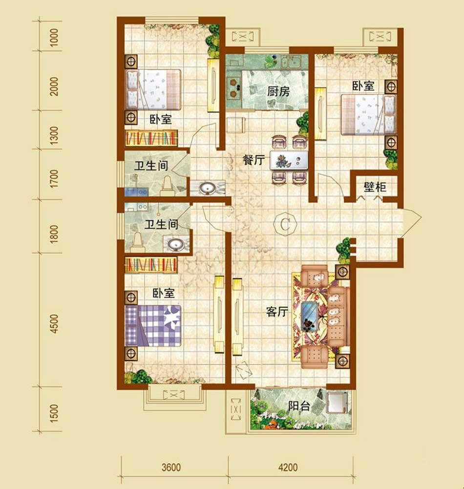 石家庄龙华苑户型图库,龙华苑,小区频道 石家庄房产超市网