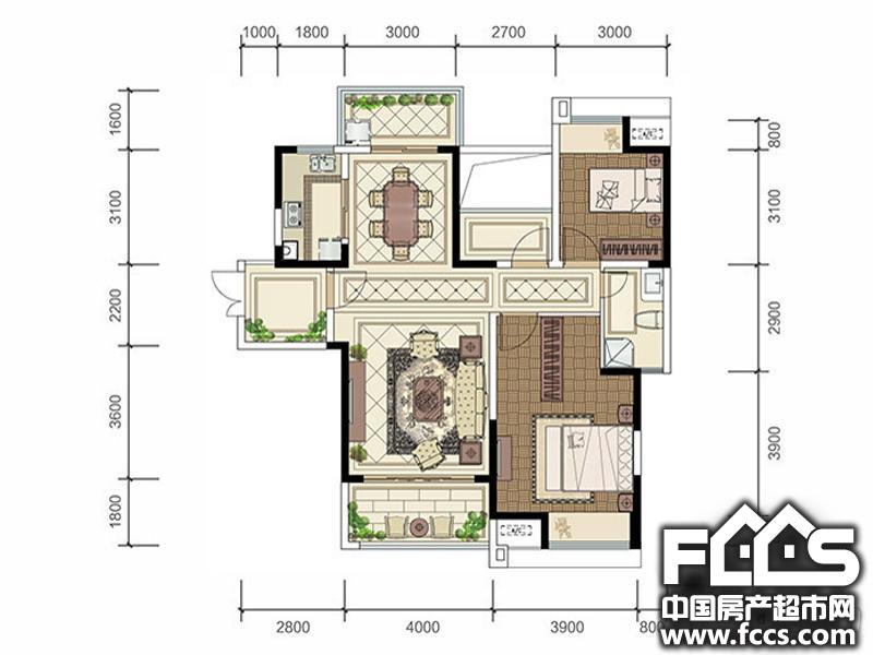 赣州佳兴花园城户型图 - 赣州房产超市网