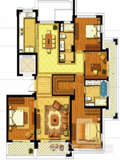 户型编号 翡翠城户型图灵峰苑c户型 楼型用途 住宅 户 型 3室2厅2