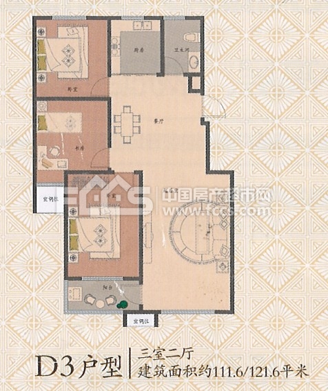 淄博颜山花园户型图 - 淄博房产超市网