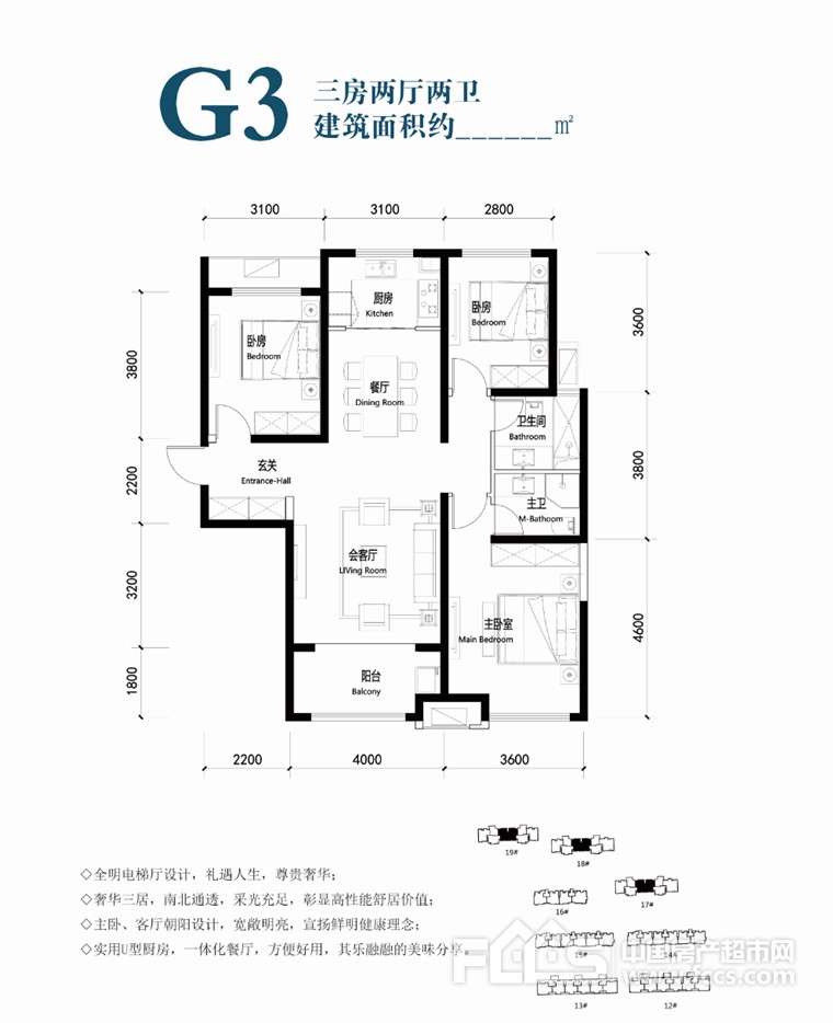 凤凰水城三期户型详情, 临沂新房, 楼盘信息 - 临沂