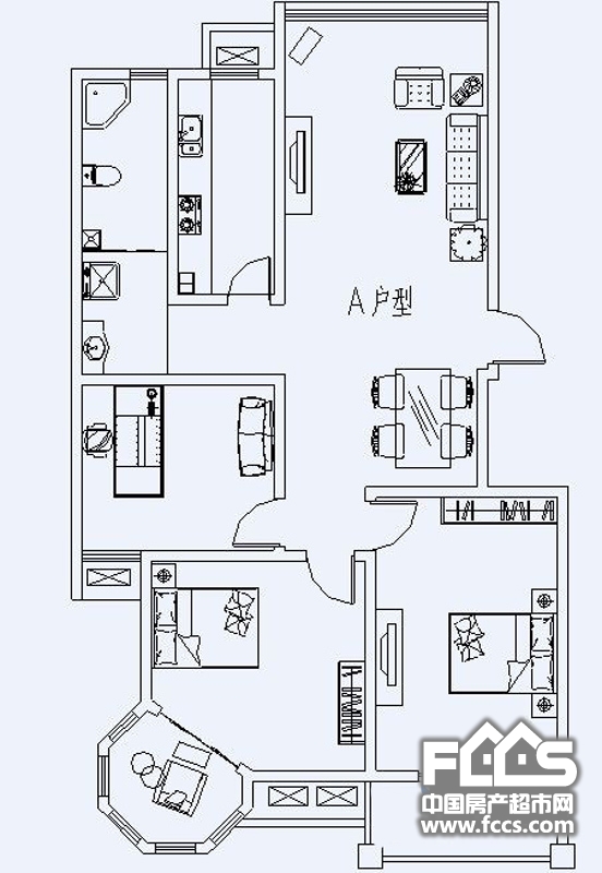 郑州田园新城户型图 郑州房产超市网