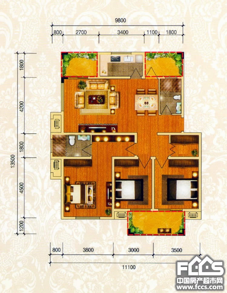 淮南西湖春天户型图库,西湖春天,小区频道 - 淮南房产