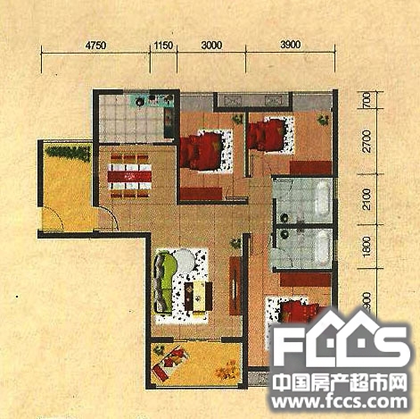 宜昌房产超市网 宜昌小区 伍家岗区小区 东辰壹号御景 户型编号 户型