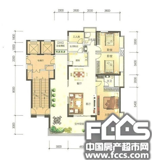 宜昌房产超市网 宜昌小区 伍家岗小区 廊桥水岸户型编号 户型图d户型