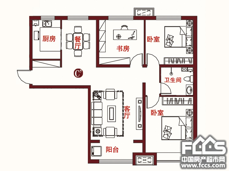 衡水丽景福苑户型图库,丽景福苑,小区频道 衡水房产超市网