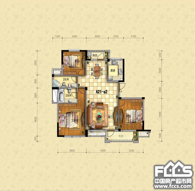 九江极地盛世名都户型图 九江房产超市网