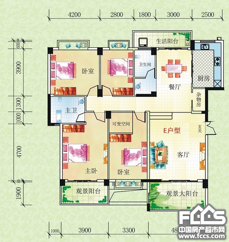 南宁凤岭春天户型图库,凤岭春天,小区频道 - 南宁房产