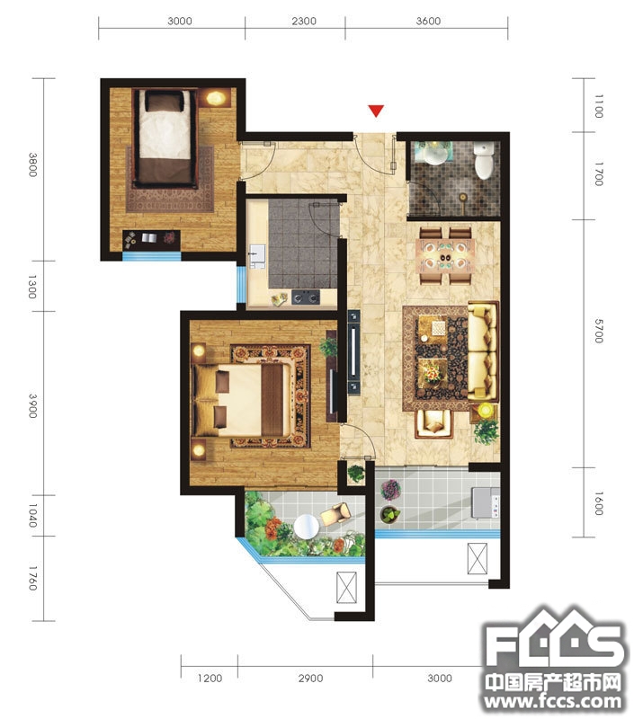 秦皇岛秦新巴塞罗那户型图 - 秦皇岛房产超市网