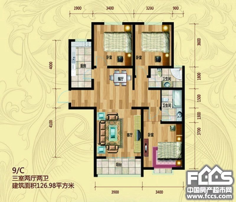 石家庄东龙府邸户型图 石家庄房产超市网