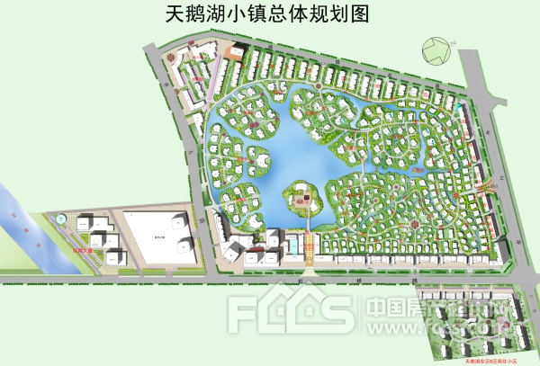 银川天鹅湖小镇东区平面图 - 银川房产超市网