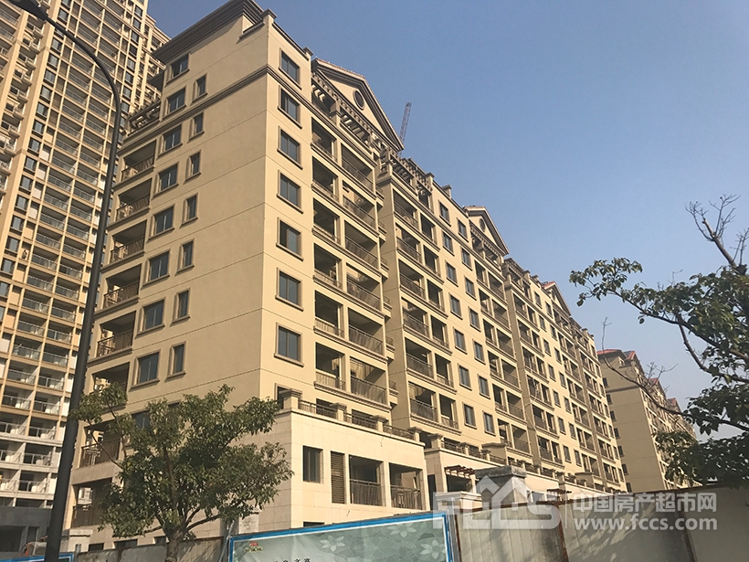 [1月工程进度]久立湖东府高层外立面呈现
