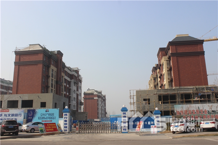 滕州市兴滕·清水湾12月工程进度播报