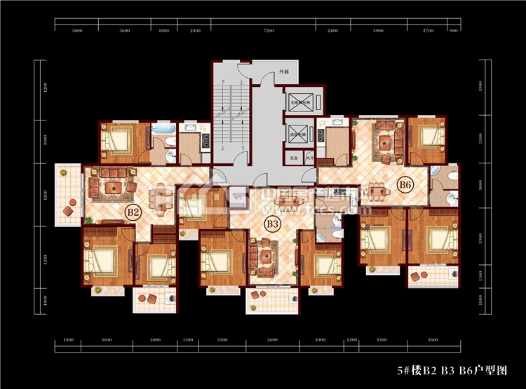 济宁睿湖壹号户型图 济宁房产超市网