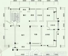 4室2厅2卫的户型图