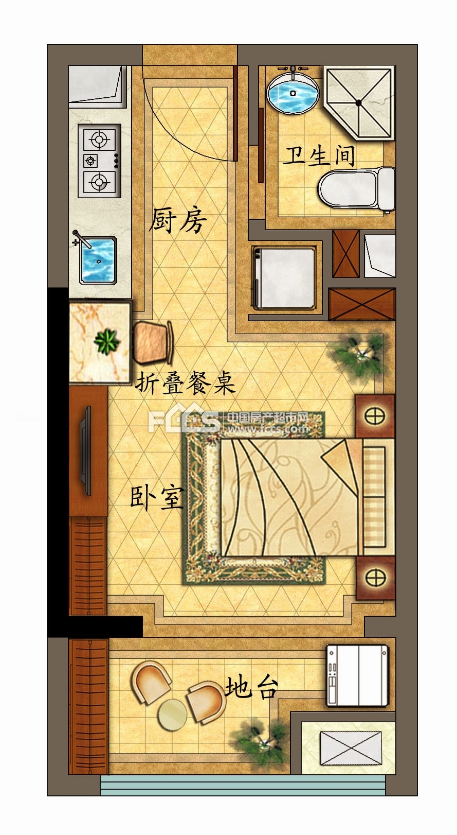 巴黎春天楼盘户型图3