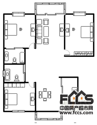 嘉和花苑户型图图片