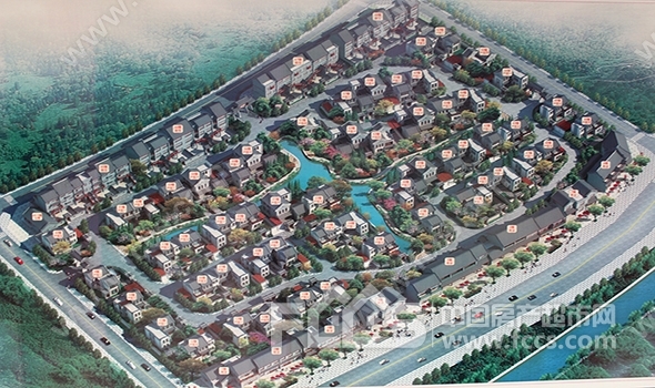 微湖别院楼盘总平图1