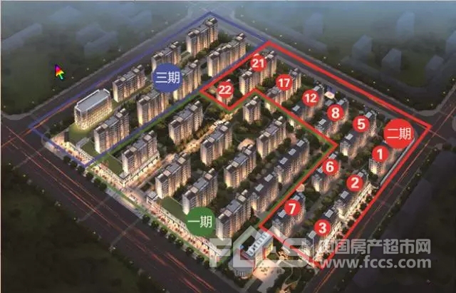 翰林府邸楼盘总平图1