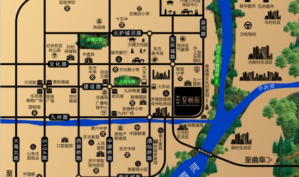 兖州城区规划图图片