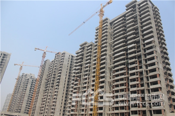 滕州市大同天下c区工程进度图